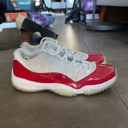 Jordan 11 Retro Low Cherry Size 9.5