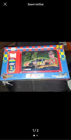 NASCAR Jeff Gordon #24 Limited Edition Collectible Tin Set