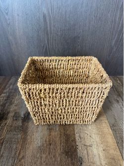 Small Woven Seagrass Storage Basket