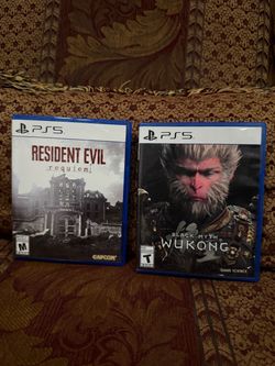 PS5 Games Bundle – Resident Evil Requiem & Black Myth Wukong