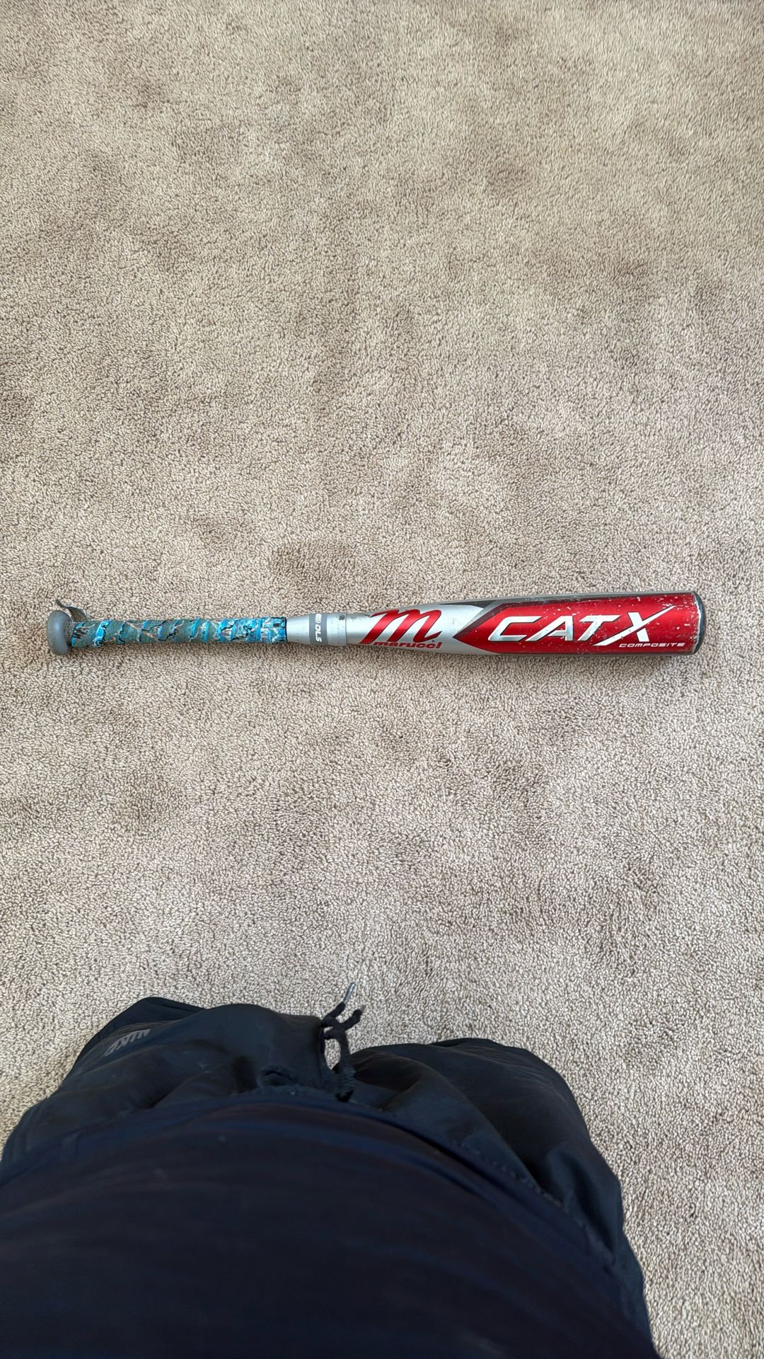 2023 Marucci CAT X Composite USSSA Certified Bat (-10) 17 oz 27" (Used)