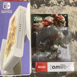 Nintendo Amiibo Legend of Zelda Ganondorf Joy Con Comfort Grip No Joy Con Wild X