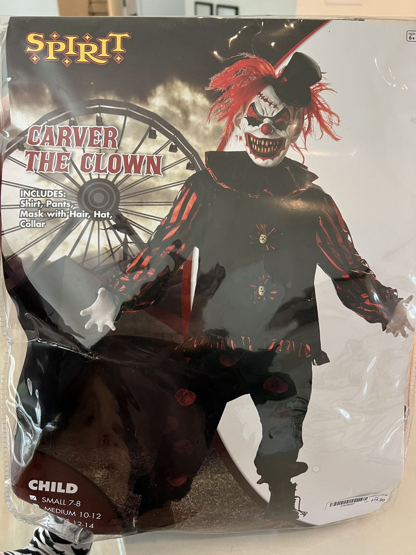 Clown Kids Costume