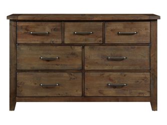Jerrick Burnished Brown Dresser