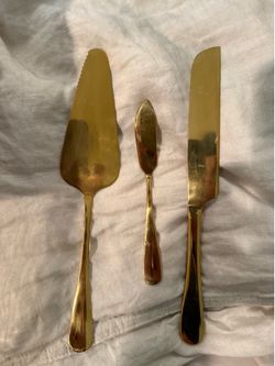 wedding cake serving set