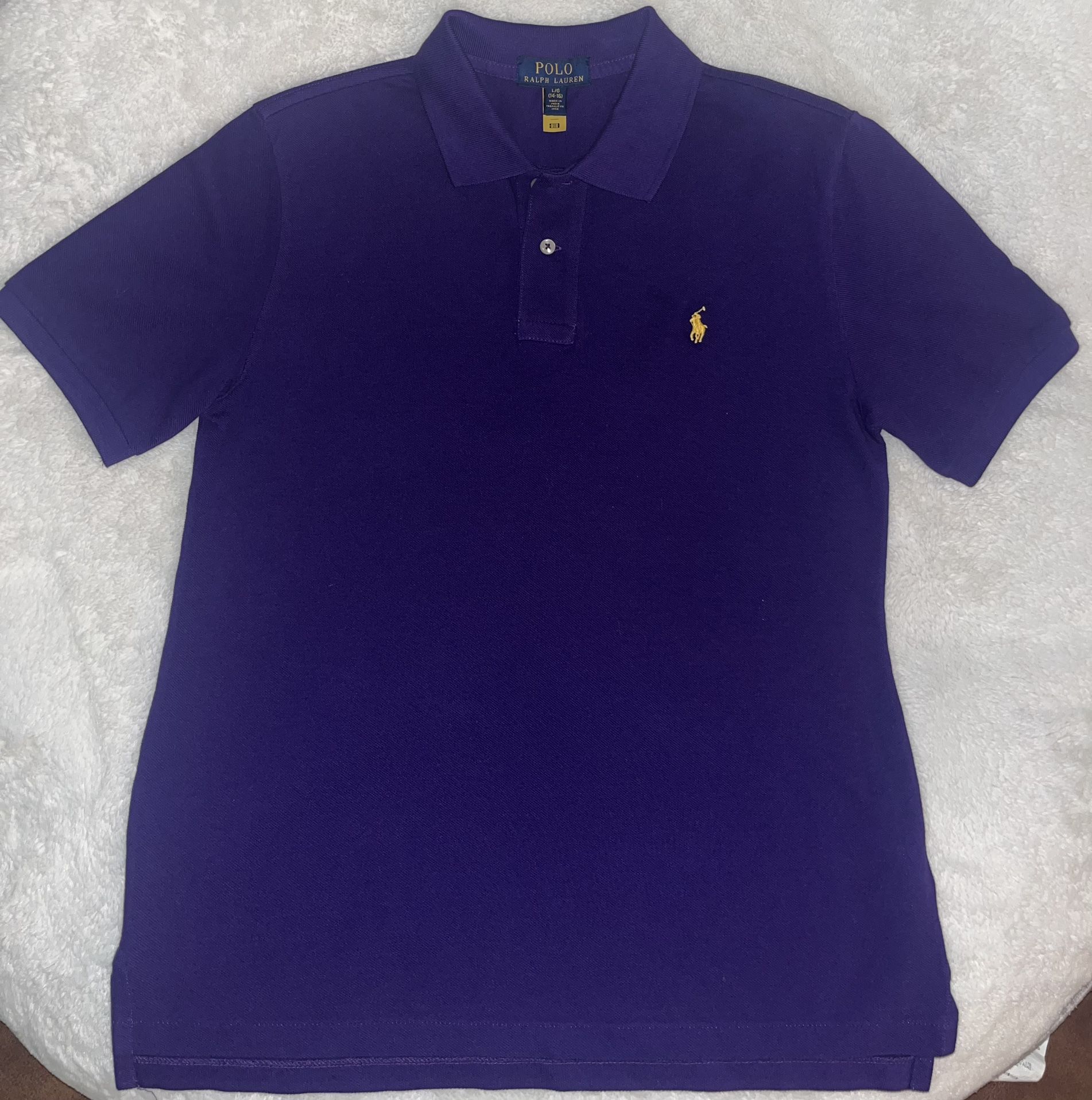 Kids Purple Polo Ralph Lauren Shirt 