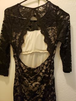 Vestido de encaje size MD/LG