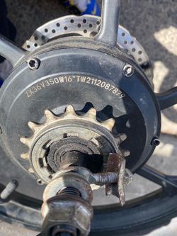 36V 350W 16" Electric Bike Hub Motor Wheel