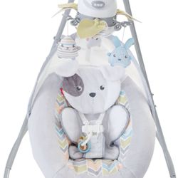 Fisher Price Sweet Snugapuppy Dreams Cradle N’ Swing BRAND NEW Swing Motion Newborn Infant Child Baby Collapsible Travel 