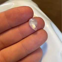 Flashy, rainbow, moonstone, cabochon