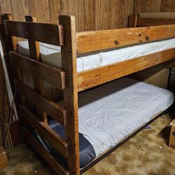 Bunk Bed Wood Frame