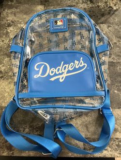 Loungefly Dodgers See-Through Backback