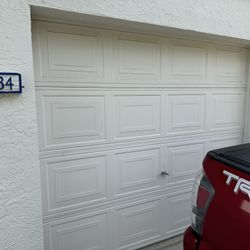 Garage Door- One Car Size- AVAILABLE SUNDAY