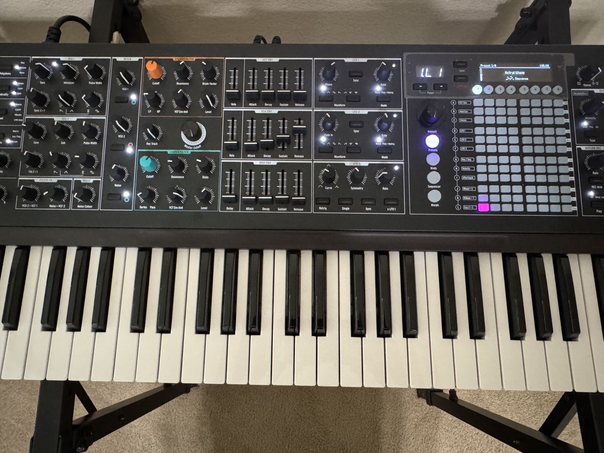 Arturia PolyBrute6 Voice Polyphonic Morphing, Analog Synthesizer