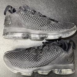 Size 8 - Nike LeBron 14 Low Triple Black