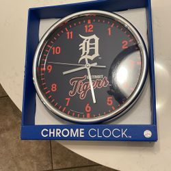 Detroit Tigers Wall Clock. 
