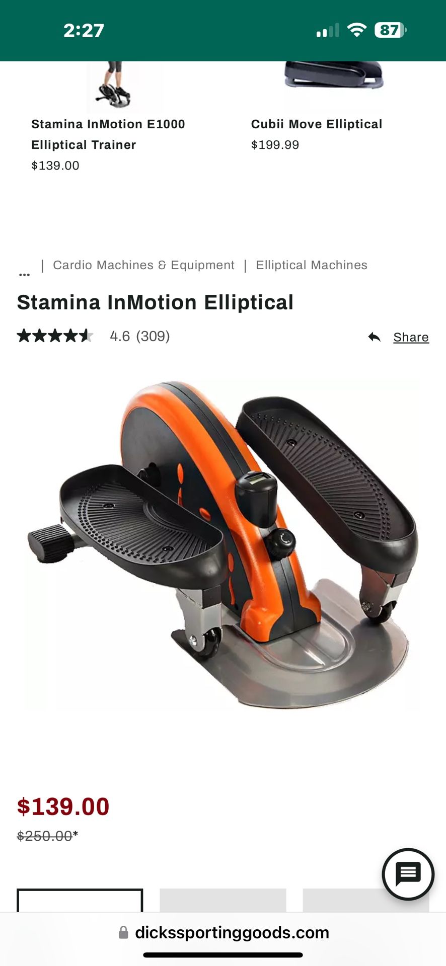 InMotion Elliptical