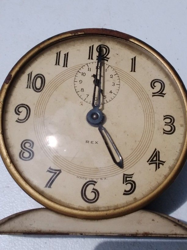 Vintage Rex Alarm Clock