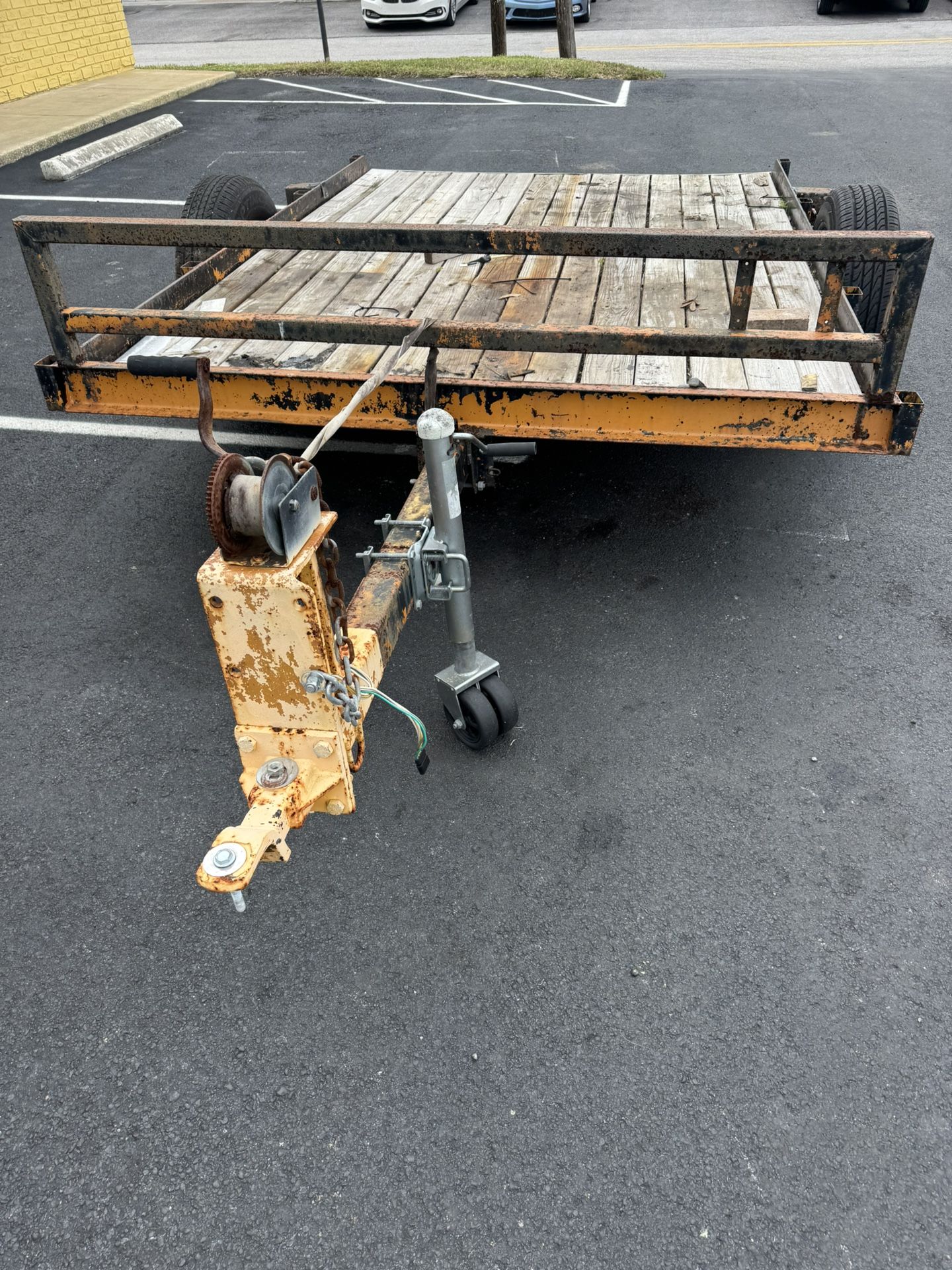 10 Foot Tilt Down Trailer