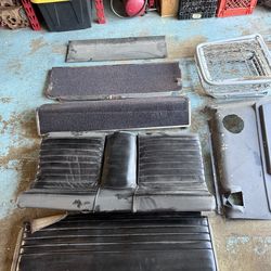 Original  65-66 Mustang Fastback Folding Seat and Assembly