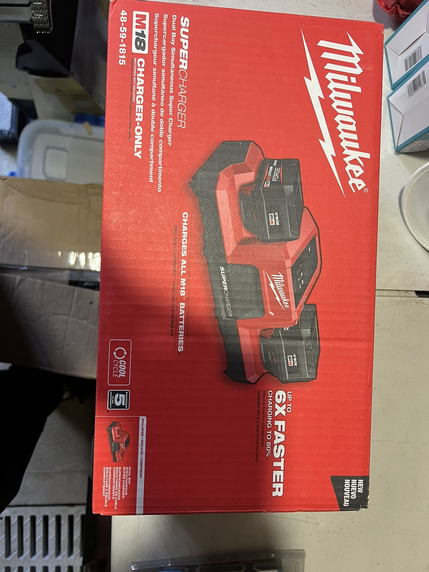 Milwaukee Super Charger ($140)