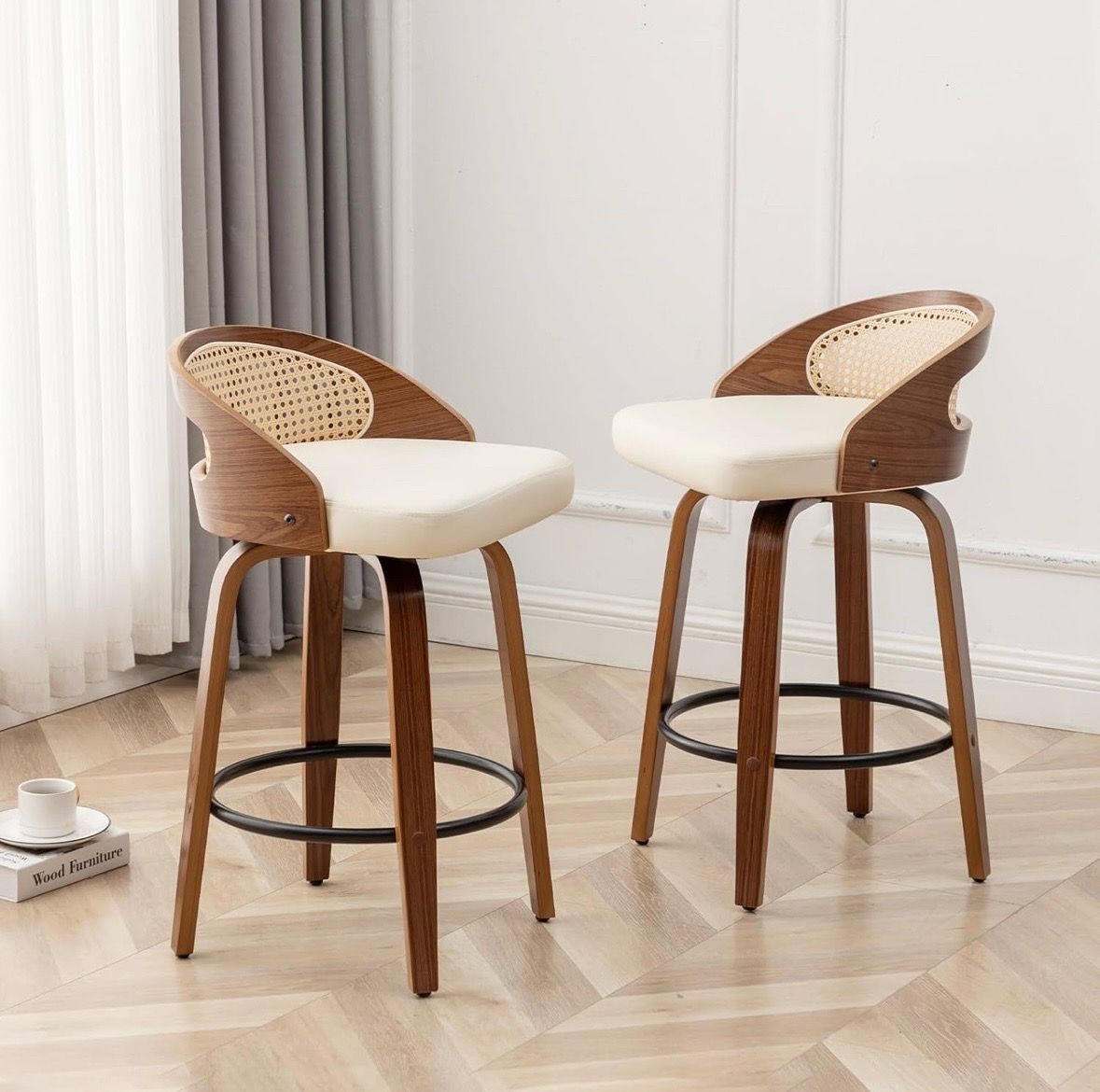 Set of 4 counter stools