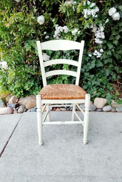 Chair Desk Chair Rattan Shabby Chic Farmhouse