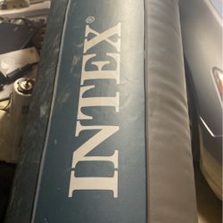 Intex  Inflatable Mattress. 4’ X 6.5’. 