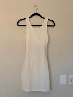 Roxy New Cream Textured Sleeveless Mini Dress