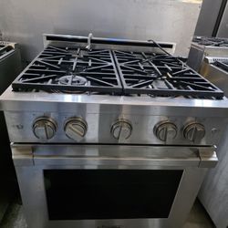 30" DACOR GAS SLIDE IN RANGE STAINLESS STEEL 