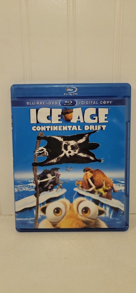 $5 BLU RAY MOVIE. ICE AGE CONTINENTAL DRIFT. BLU RAY ONLY. NO DIGITAL. $5 OR TRADE FOR A MOVIE TITLE I DO NOT ALREADY OWN.