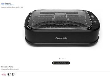 Power XL Smokeless Indoor Family Size Grill