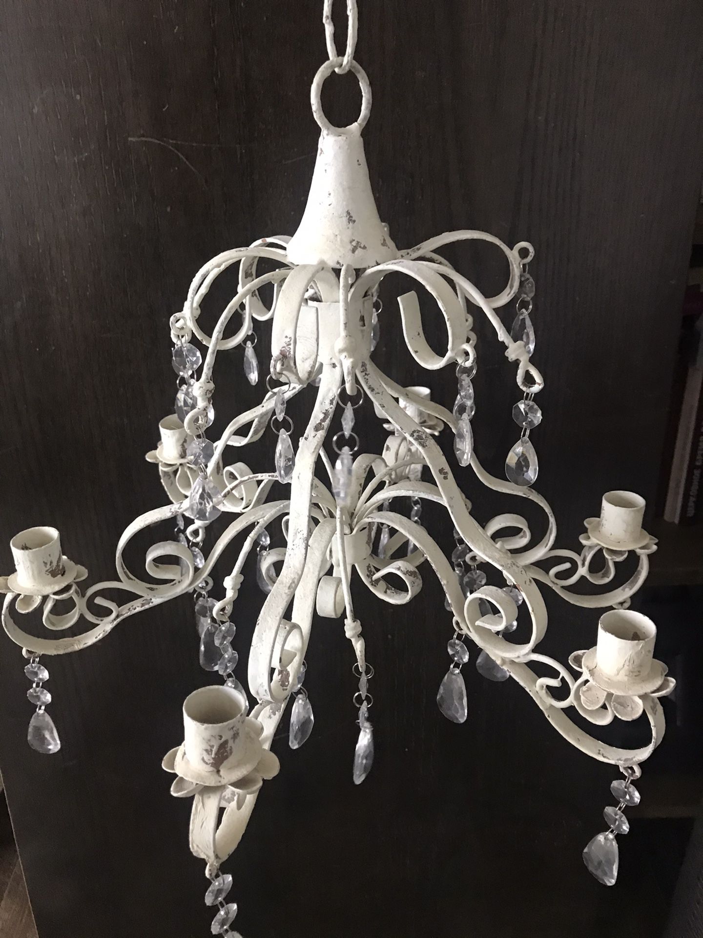 4 Chandeliers/ candle holders ($35/each)
