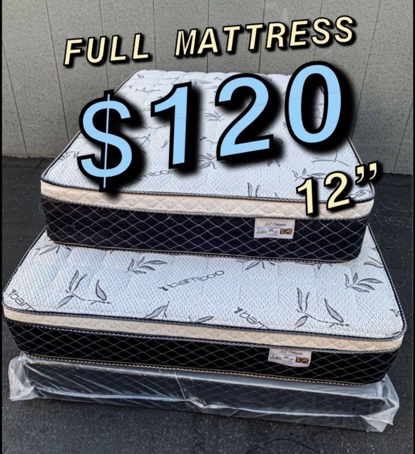 New Full Mattress