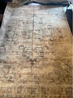 Washable Boho Style Area Rugs 5 x 7 & 8 x 10