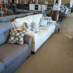 Creame Colored Sofa Sleeper