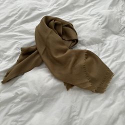 Genuine Pashmina (Cashmere) Shawl - Brown