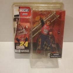 Jeff Gordon Action Figure Complete McFarlane Toys Series 1 New Old Stock