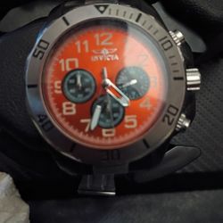 Orange Invictor Watch