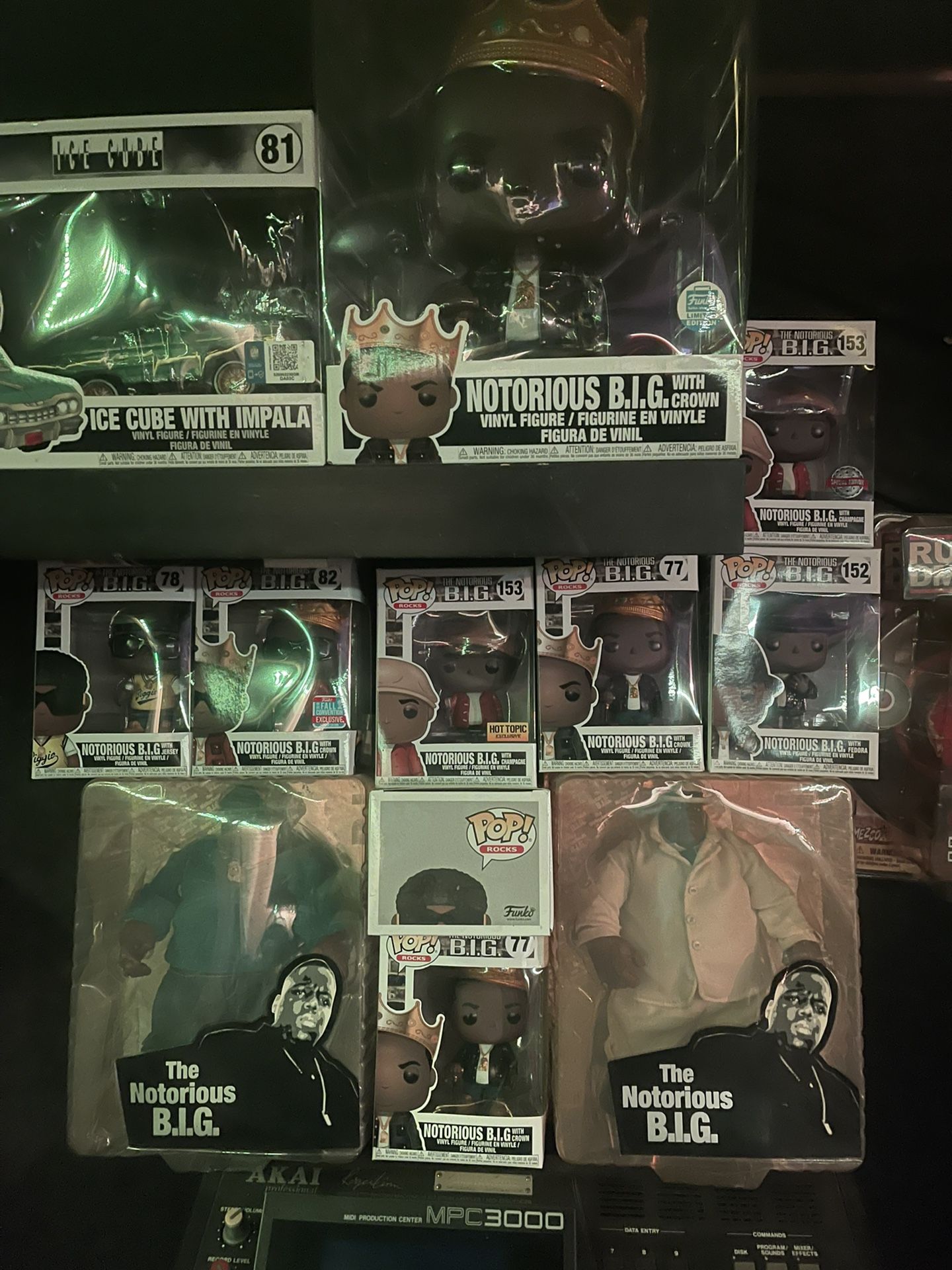 NOTORIOUS BIG MESCO& Funko Collection
