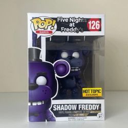 Funko Pop Games FNAF 5 Five Nights at Shadow Freddy #126 Vinyl Figure