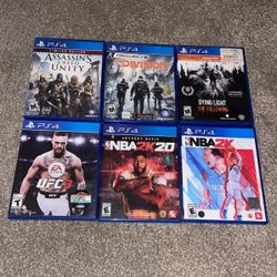 Mixed PS4 Games 