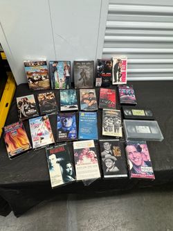 VHS and DVDs