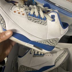 Jordan 3 Wizards and Jordan 10s Size 10.5 and 10