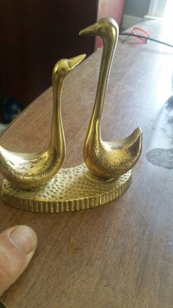 Brass geese