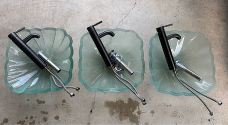 Vessel Sinks with Faucets