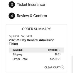 Fairwell Festival 2 Day GA Ticket
