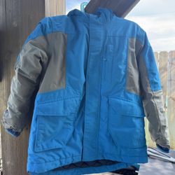 Lands End Blue Snow Squall Jacket