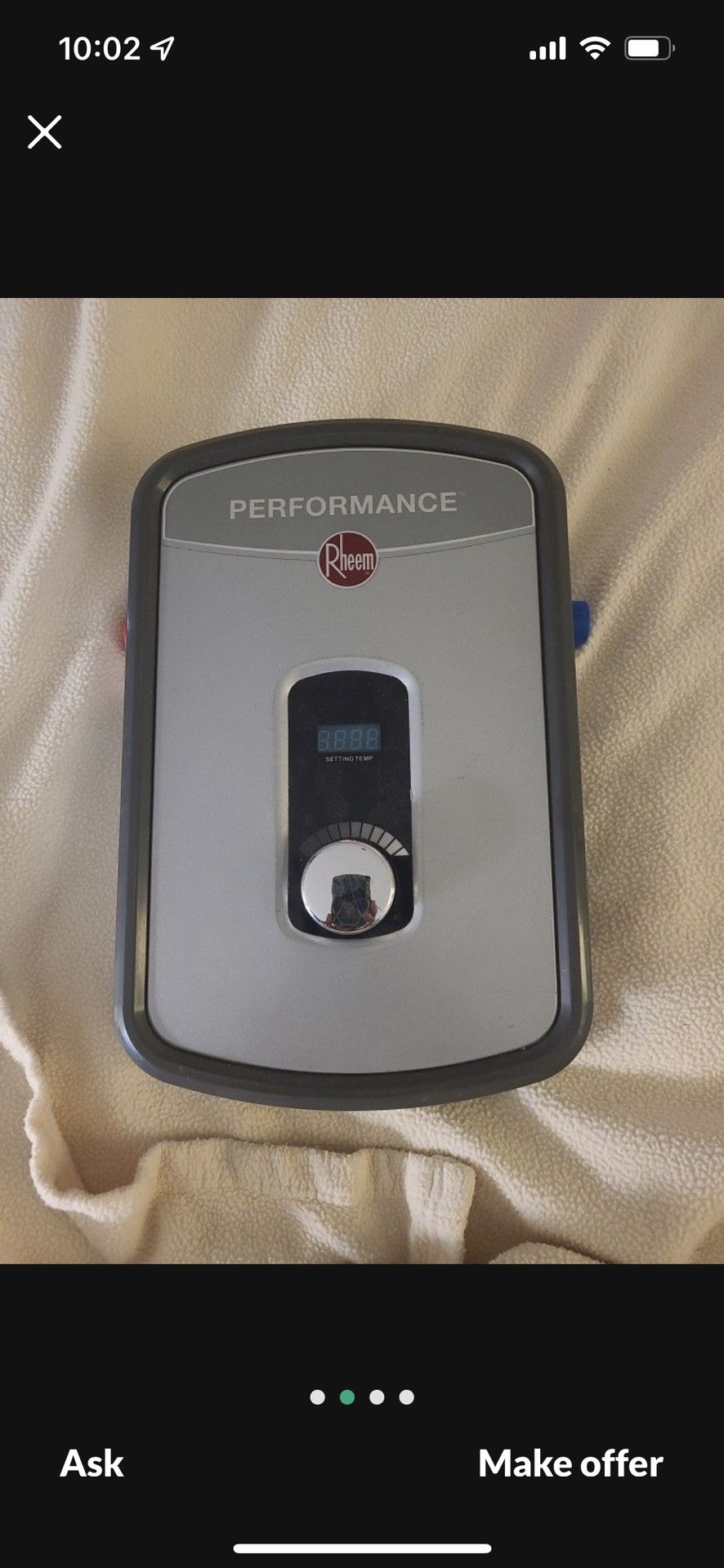 Rheem Tankless Water Heater