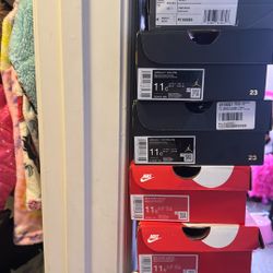 Garage  Sale With Unisex Used Shoes And New Shoes